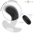 INTENSE Chandler Vibrating Anal Plug – 9 cm – Black — Photo 4