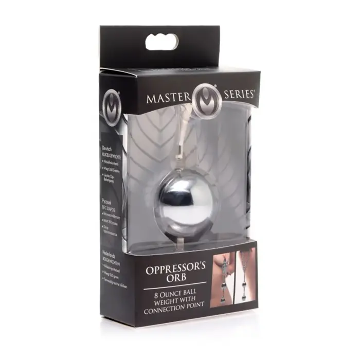 Oppressor's Orb - Stainless Steel Nipple Weight