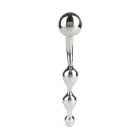 Twisted Desire kolbos formos Wand dildo – 18 cm (7″) – Sidabro — Nuotrauka 4