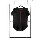 Vīriešu fashion T-krekls – melns – M Foto 2