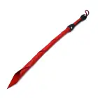 Sarkana mākslīgās ādas Sultan pātaga – 76 cm — Foto 2