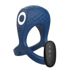 Brutal Ring & Ball Cage Vibrating + Remote – Blue — Photo 7
