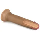 LoveToy Dual Layered Platinum Silicone Cock – realistlik kahekihiline dildo – silikoon – 17,8 cm — Foto 9