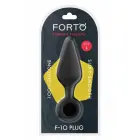 FORTO F-10 Silicone Plug Large Black with Pull Ring – L – Black — Photo 1