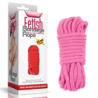 10 meters Fetish Bondage Rope – bondaaži nöör – puuvill – roosa – 10 m — Foto 1