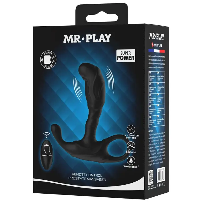 Mr. Play – гибкий массажёр простаты с пультом