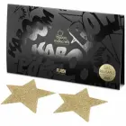Bijoux Indiscrets Flash Golden Star – korduvkasutatavad kehakleebised – kuldne – 2 tk — Foto 4