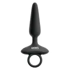 ANOS Flexible Vibrating Anal Plug – 15 cm (5.9″) – Black — Photo 2