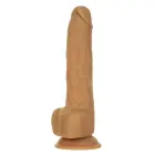NA 9 вибратор с функцией толчков – 23 cm (9″) – коричневый — Фото 4