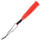 S&M mažas guminis botagas raudonas – 25 cm — Nuotrauka 1
