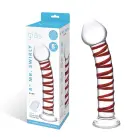 Glas Mr. Swirly stiklinis dildo – 20.3 cm (8″) — Nuotrauka 8