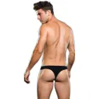 Envy Microfiber Thong – Black – L/XL — Photo 1