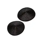 Radiance Round Gem Nipple Pasties – Black — Photo 7