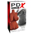 PDX Plus Perfect 10 Torso Brown Anatomical Intimate Machine – 44.5 cm — Photo 1