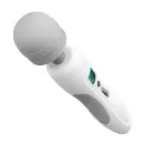 LED wand masāžas vibrators – balts — Foto 3