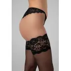 Christine Hold-Up Stockings Like Me 20 denee pitsriga sukad – mustad – üks suurus — Foto 5