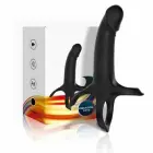Armony dildo peeniserõngaste ja puldiga juhitava vibraatoriga – 9 režiimi – must — Foto 4