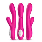 Spark sildošais G-punkta vibrators ar klitora stimulatoru – 22.4 cm (8.8″) – rozā — Foto 2