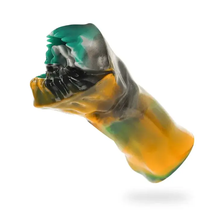 EPIC Arges Cyclops burnos dizaino masturbatorius – 18 cm – Mėlynas