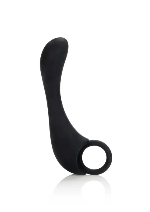 Silicone Prostate Massager – Black