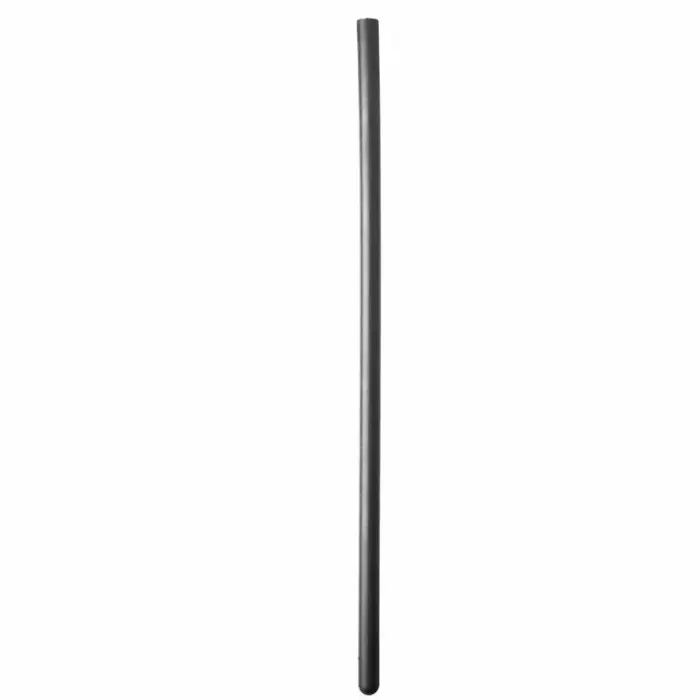 All Black Silicone Urethral Probe 24cm x 8mm - Flexible Medical-Grade Model – дилататор – 24 см
