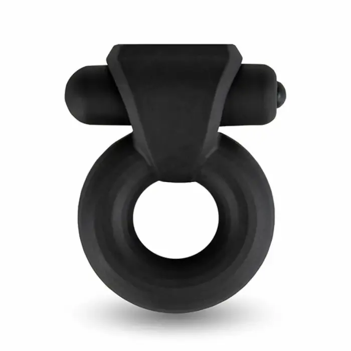 Velv'Or Rooster Travis Silicone Vibrating Ring – Black