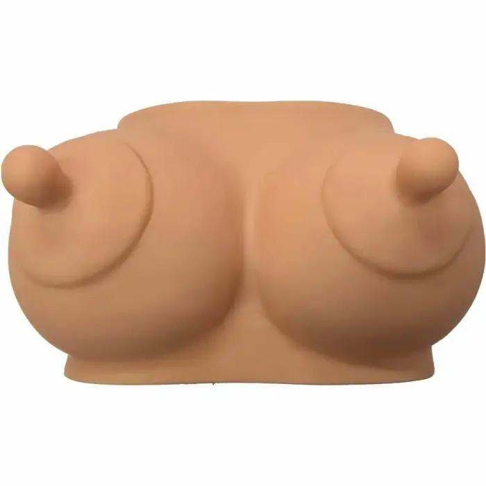 DIABLO PICANTE Decorative Light-Toned Bust Coin Bank