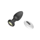 Besukantis nuotolinio valdymo analinis kištukas – 18 cm – Juodas Photo