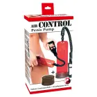 You2Toys Air Control вакуумная помпа для члена – прозрачный-красный — Фото 1