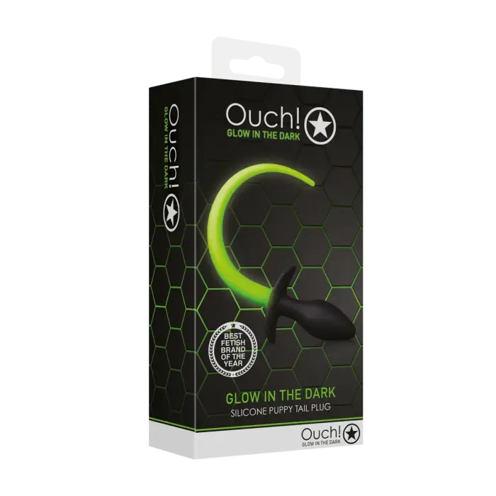 Puppy Tail Plug – Glow-in-the-Dark