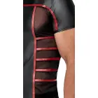 NEK Men's Short Sleeve Shirt – Black/Red – M — Photo 7