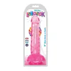 Slim Stick Cherry Ice Dildo with Balls – 20.5 cm (8″) – Red — Photo 1