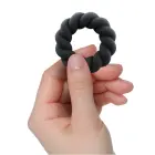 Twist - Ne vibruojantis varpos žiedas – juodas — Nuotrauka 4