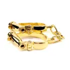 Sevanda Gold Deluxe Stainless Steel Handcuffs — Photo 7