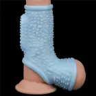 Vibrating Drip Knights Ring with Scrotum Sleeve – vibrating cock ring with drip texture and scrotum sleeve — Photo 4