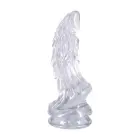 Doc Johnson Crystal Jellies Invader – fantāzijas dildo ar piesūcekni – caurspīdīgs – 21,6 cm — Foto 5