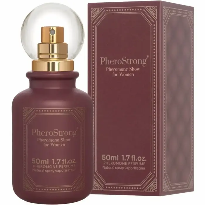 PheroStrong Show naiste feromoonparfüüm – kirsi ja roosi – 50 ml