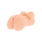 BANGERS by HIDDEN DESIRE Big Titty Fuck Cunt – dvigubos penetracijos masturbatorius – 23 cm (9″) – kūno spalva — Nuotrauka 3