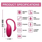 Magic Motion Flamingo lodes vibrators – 7.2 cm (2.8″) – rozā Foto 8
