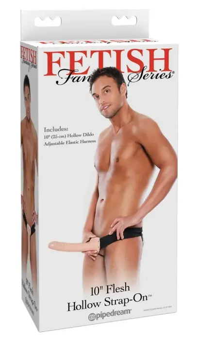 FFS 10 tuščiaviduris strap-on dildo – 25 cm