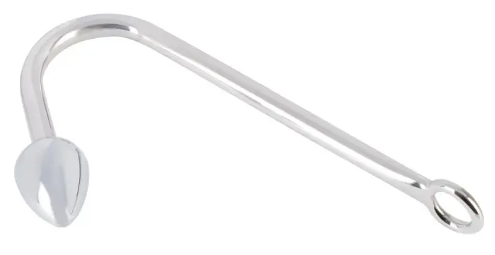 Bondage Hook analinis kištukas – 5.1 cm – Juodas Photo