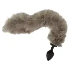 Fluffy Tail dildo – 45 cm – Pilkas Photo