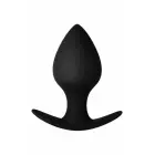 FORTO F-60 Spade pīķa formas anālais spraudnis – 7.6 cm – Melns — Foto 2