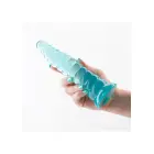 Fantasia Nymph – Zaļš silikona dildo – 20 cm (8″) Foto 3