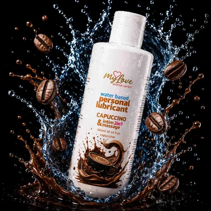 MyLove Aroma Series лубрикант 2-в-1 для интимного массажа – Капучино – 300 мл