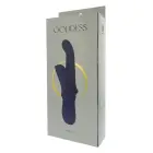 GODDESS IRIS Duo Vibrator with Sliding Bead – 23.5 cm (9.25″) – Dark Blue — Photo 1