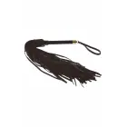 Guilty Pleasure Sable Strike Flogger – vegannahast flogger kuldaktsendiga — Foto 2