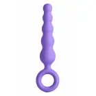 INYA SLIP silikona anālais korķis ar pirksta gredzenu – violets – šaurs dizains – 12,7 cm — Foto 2