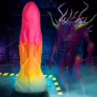 Shape Shifter Alien dildo – 20 cm (8″) – värviline — Foto 7