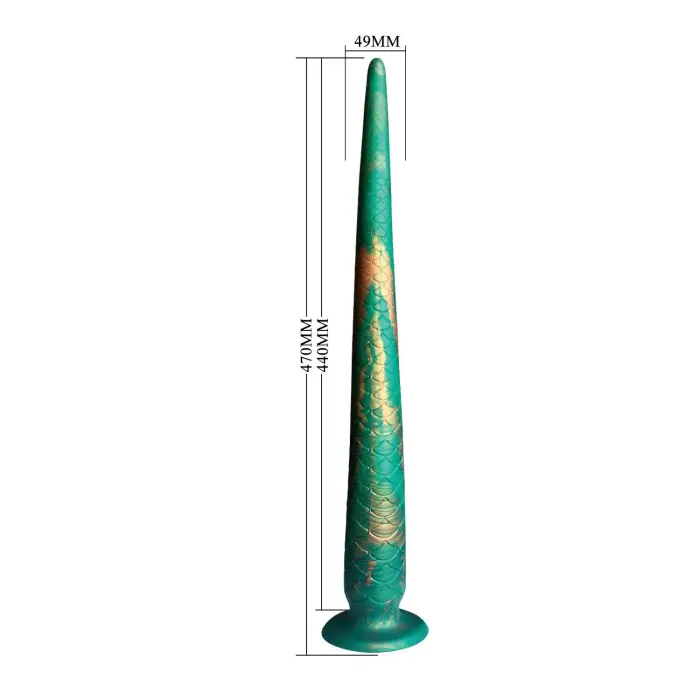 Power Monsters Verdant Titan – 47 cm Rievots Monster silikona dildo Foto 7